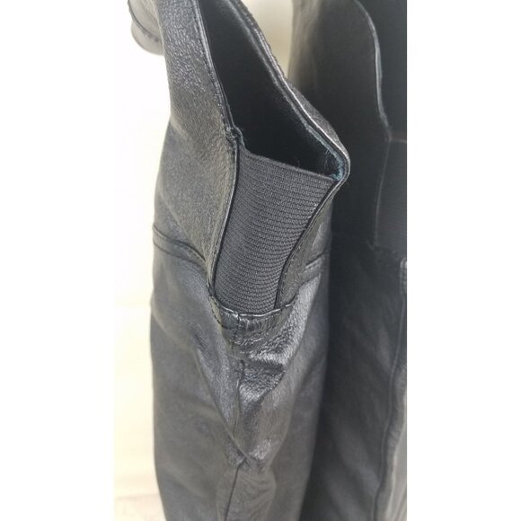 Knee-High Boot Chinese‎ Laundry Womens South Bay Black 7 leather - Picture 10 of 12